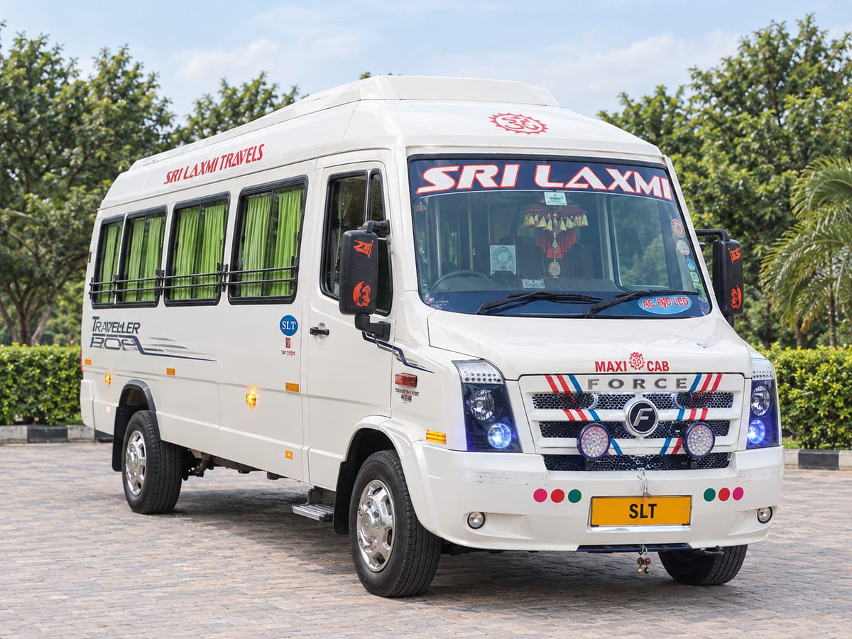 Tempo Traveller Long for hire in Hyderabad
